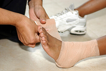 Ankle sprain treatment in the Hanover, PA